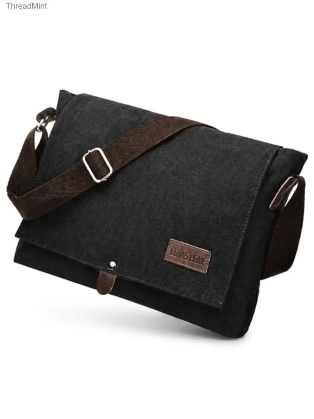 Men's Canvas Messenger Bag Satchel Durable Work Bag